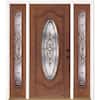 Load image into Gallery viewer, oak-woodgrain-pre-finished-medium-oak-feather-river-doors-fiberglass-doors-with-glass-211401-3a4-64_100.jpg
